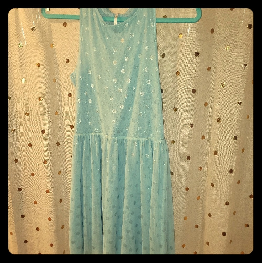XS Free People French Blue Mini Dress